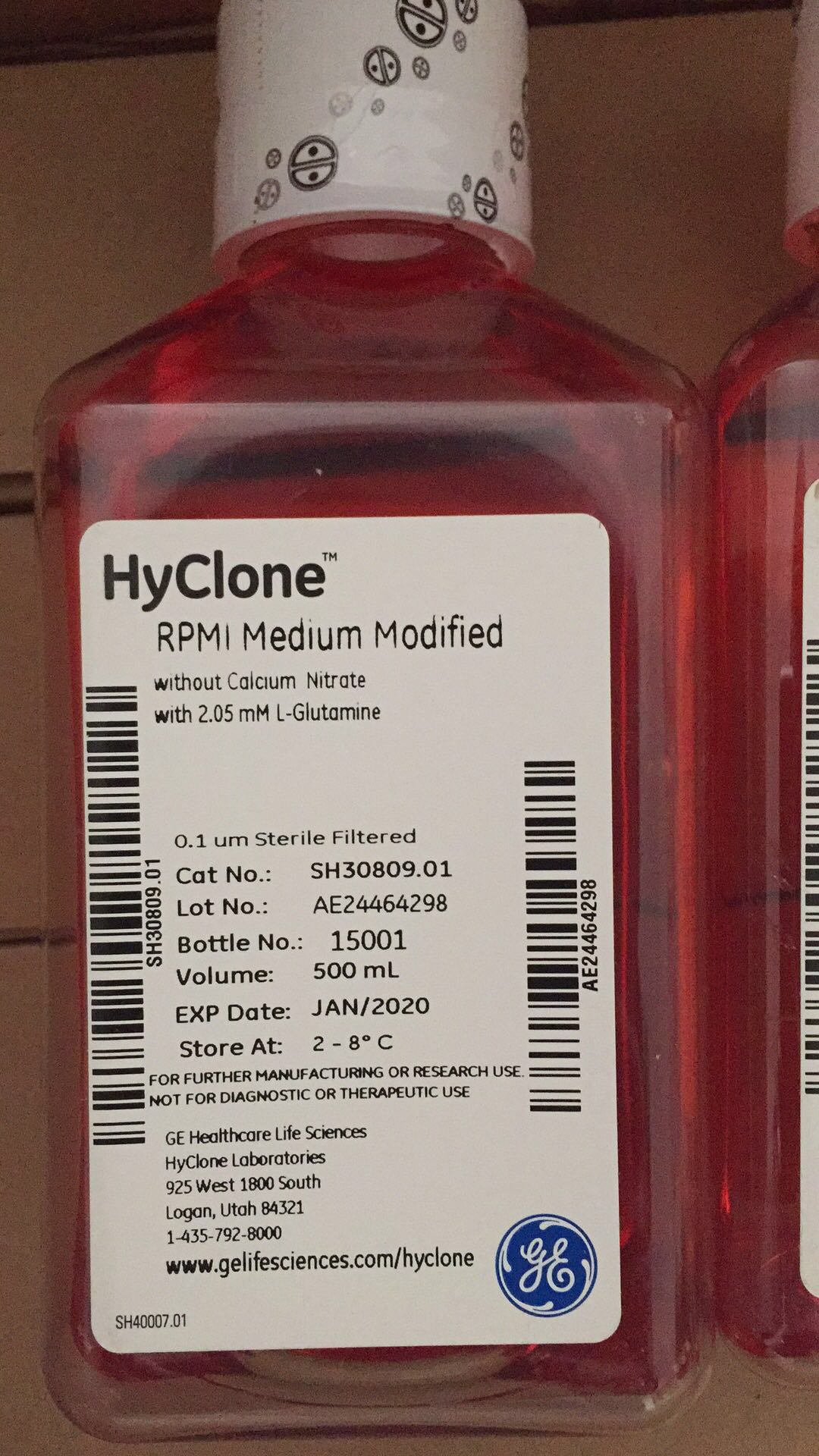 hyclone 1640培养基
